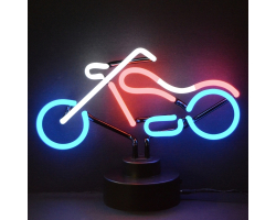Chopper Neon Sculpture