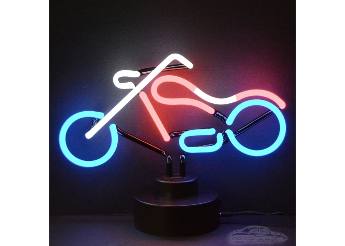 Chopper Neon Sculpture