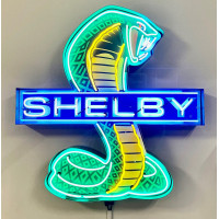 45 inch tall Shelby Cobra Neon Sign