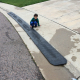 One 4 foot Add-On Center Section for Driveway Curb Ramps