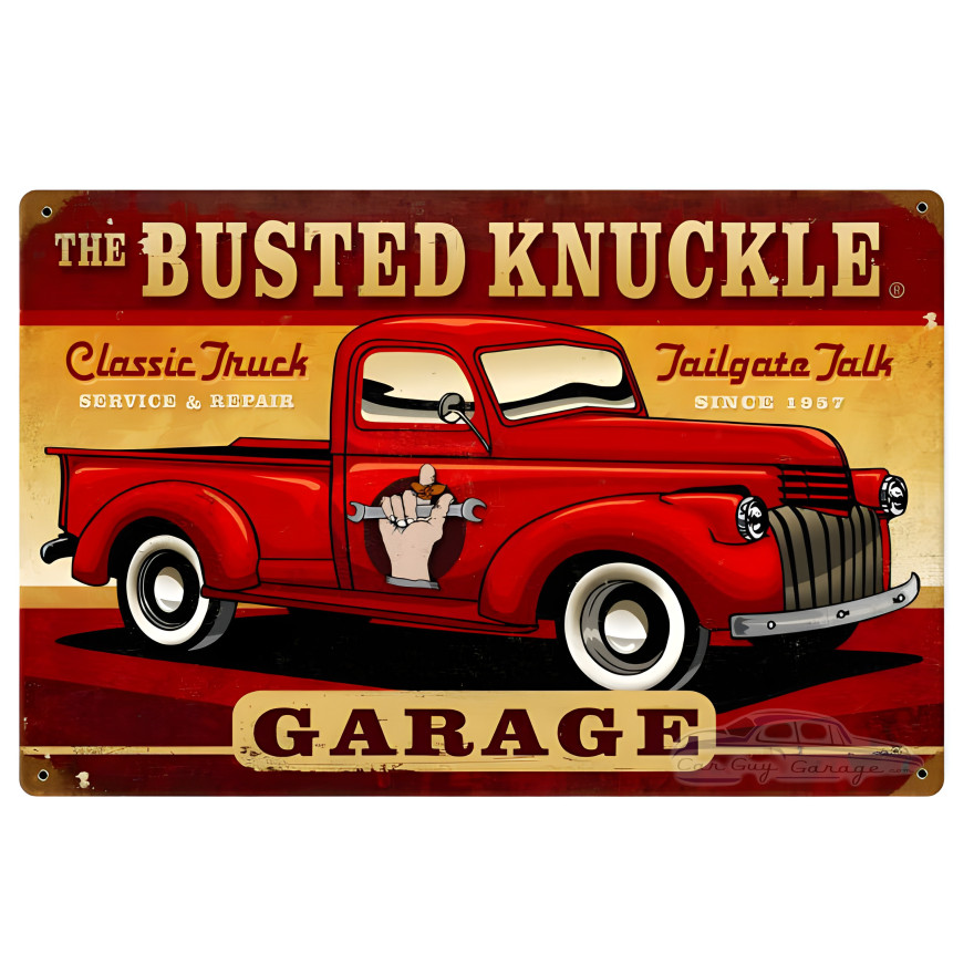 Classic Truck Sign - 18" x 12"