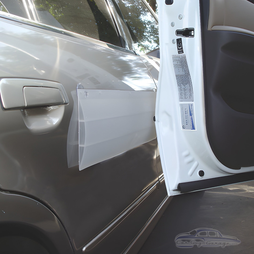 Clear Stick-On Door Guard Clear Stick-On Door Guard