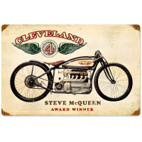 Cleveland Steve McQueen Sign - 18" x 12"