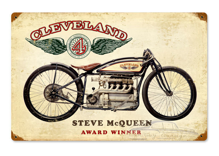 Cleveland Steve McQueen Sign - 18" x 12"