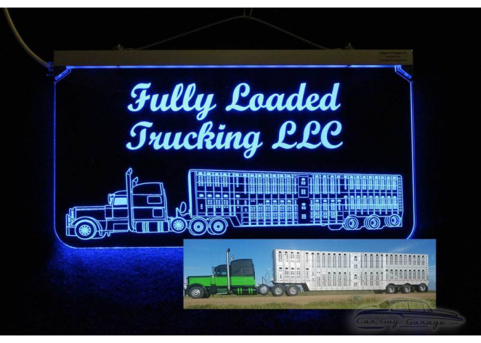 Color Changing LED Livestock Truck Sign
