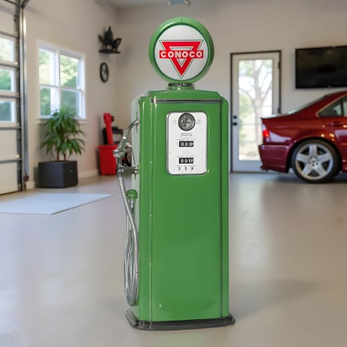 Conoco Tokheim 39 Replica Gas Pump - 76" Tall x 32" Wide x 16" Deep