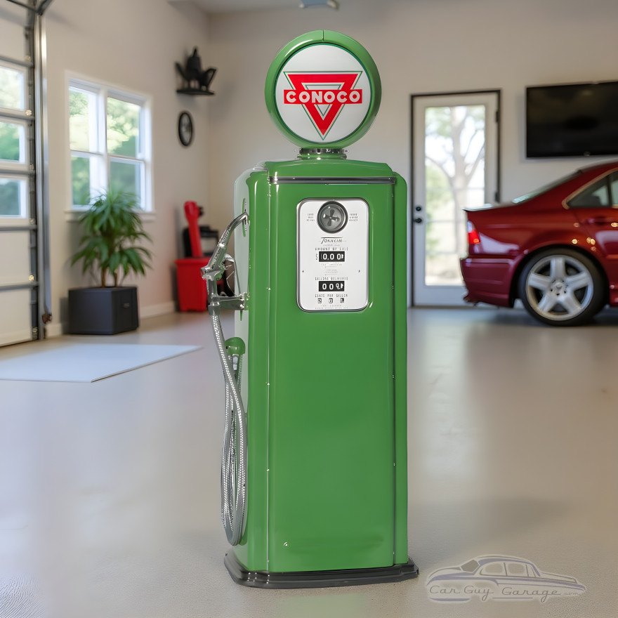 Conoco Tokheim 39 Replica Gas Pump - 76" Tall x 32" Wide x 16" Deep