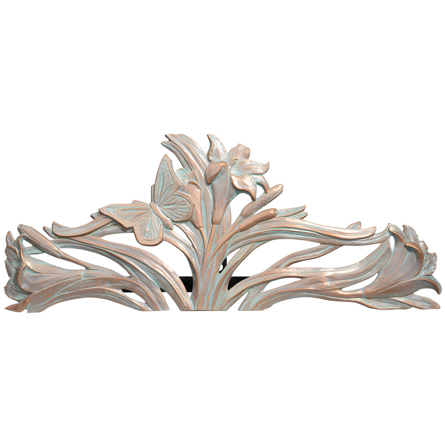 Copper Verdi Butterfly Hose Holder Copper Verdi Butterfly Hose Holder