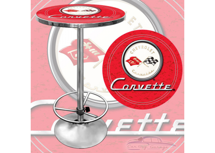 Corvette C1 Red Pub Table