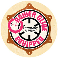 Crower Glide Metal Sign - 14" Round