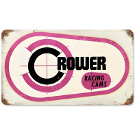 Crower Racing Cams metal sign - 8" x 14"