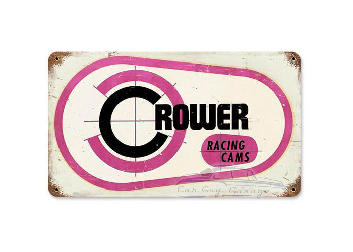 Crower Racing Cams metal sign - 8" x 14"