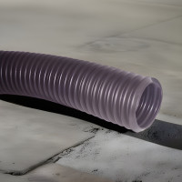 5 in x 11 ft Rubber Garage Vehicle Exhaust Hose, Crush-Resistant, 600F