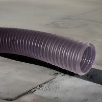 6 in x 11 ft Rubber Vehicle Exhaust Hose Garage Crushproof 600F