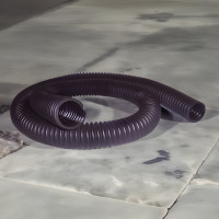 Flarelok 3 in ID Rubber Garage Exhaust Hose, 11 ft, 600F, Crushproof