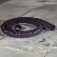 Flare-Lok 3.5 in ID x 11 ft Rubber Exhaust Hose, 600F, Crushproof