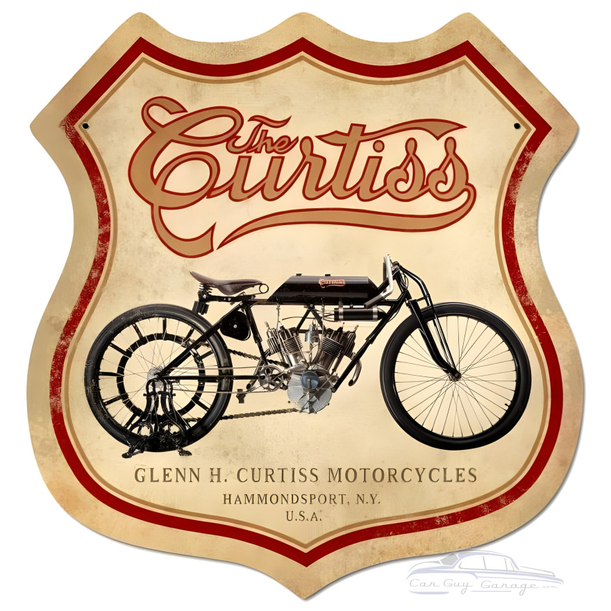 Curtiss Sign - 15" x 15"
