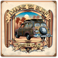Dakine 51 Metal Sign - 12" x 12"