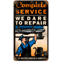 Dare to Repair Sign - 8" x 14"