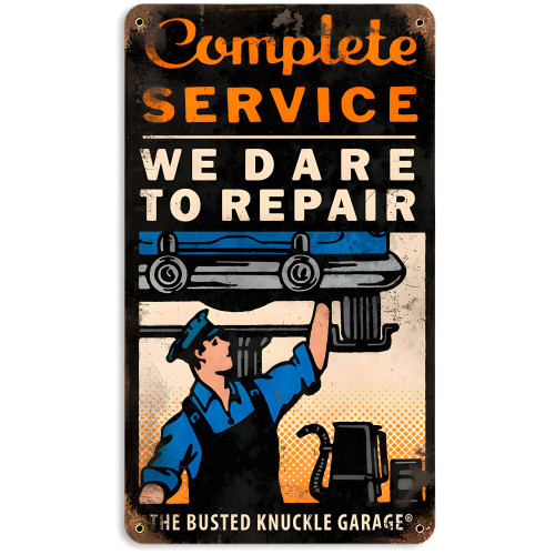 Dare to Repair Sign - 8" x 14"