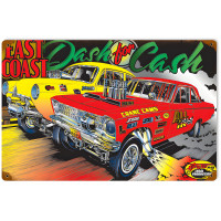Dash for Cash Metal Sign - 18" x 12"