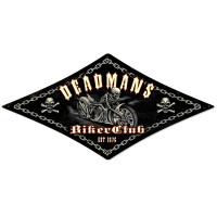 Deadman's Metal Sign - 14" x 24"