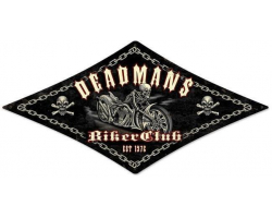 Deadman's Metal Sign - 14" x 24"