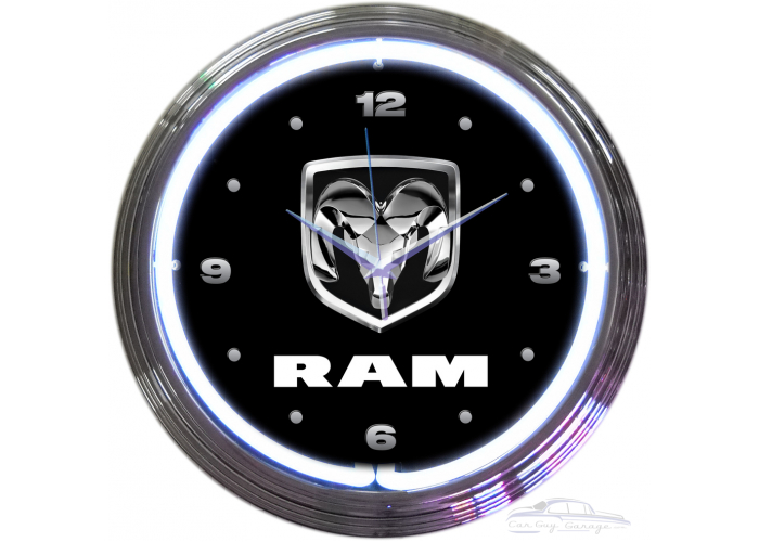 Dodge Ram Neon Clock