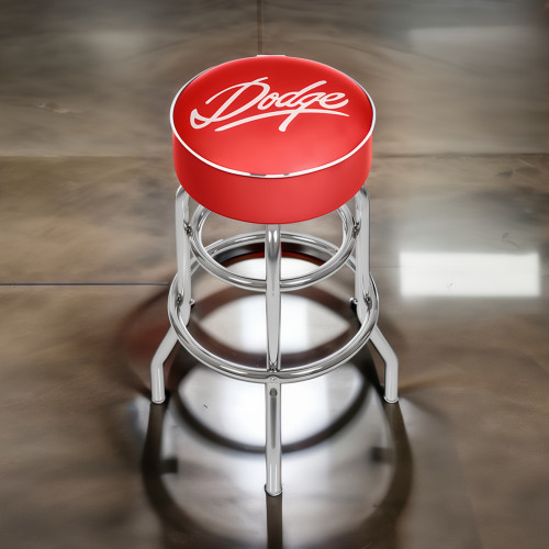 Dodge Signature Padded Swivel Shop Stool