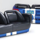 Blue Dodge Viper Couch 