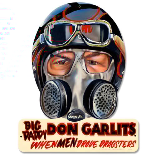 Don Garlits Metal Sign - 12" x 15" Custom Shape