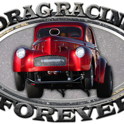 No Drag Racing Signage Drag Racing Forever Metal Sign