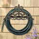 Droopy Leaf Cast Aluminum Hose Hanger