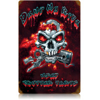 Dump My Ride Metal Sign - 12" x 18"