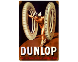 Dunlop God Metal Sign - 12" x 18"