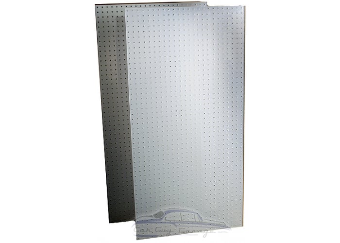 Two Polypropylene Pegboards