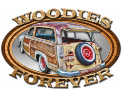 Wood Forever Sign - 24" x 16"