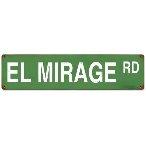 El Mirage Road Sign - 20" x 5"