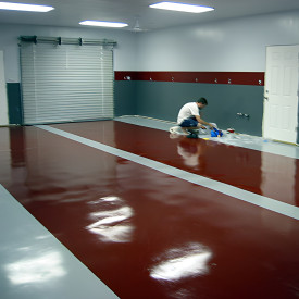 Why you should use solvent based epoxy for your garage floor and how to properly apply it
