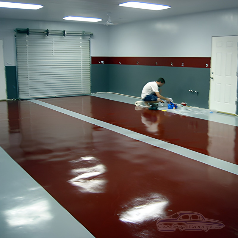 Why you should use solvent based epoxy for your garage floor and how to properly apply it