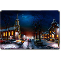 Faith Through Ages Metal Sign - 18" x 12"