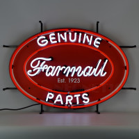 Farmall Genuine Parts Oval Neon Sign - 29" x 20"