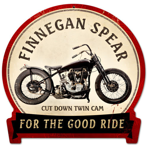 Finnegan Spear Sign - 15" x 16"
