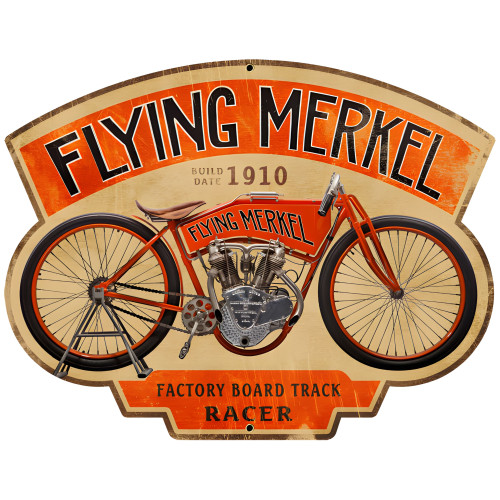 Flying Merkel sign - 17" x 13"