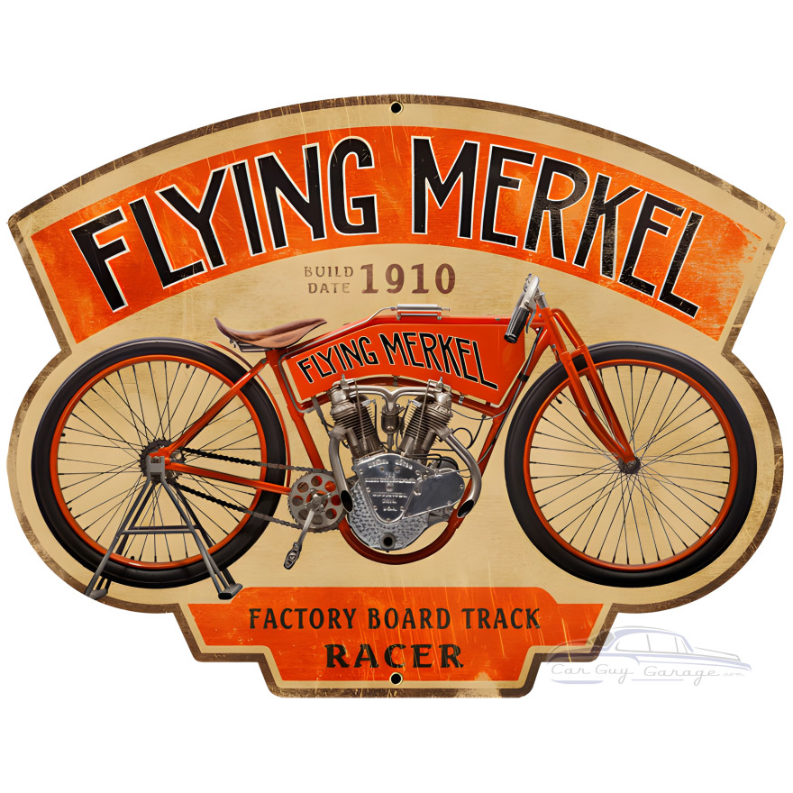 Flying Merkel sign - 17" x 13"