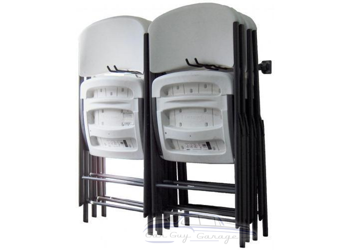 Folding Chair Storage Rack holds up to 10 Chairs