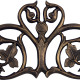 Foliate French Bronze Aluminum Hose Hanger Foliate French Bronze Aluminum Hose Hanger