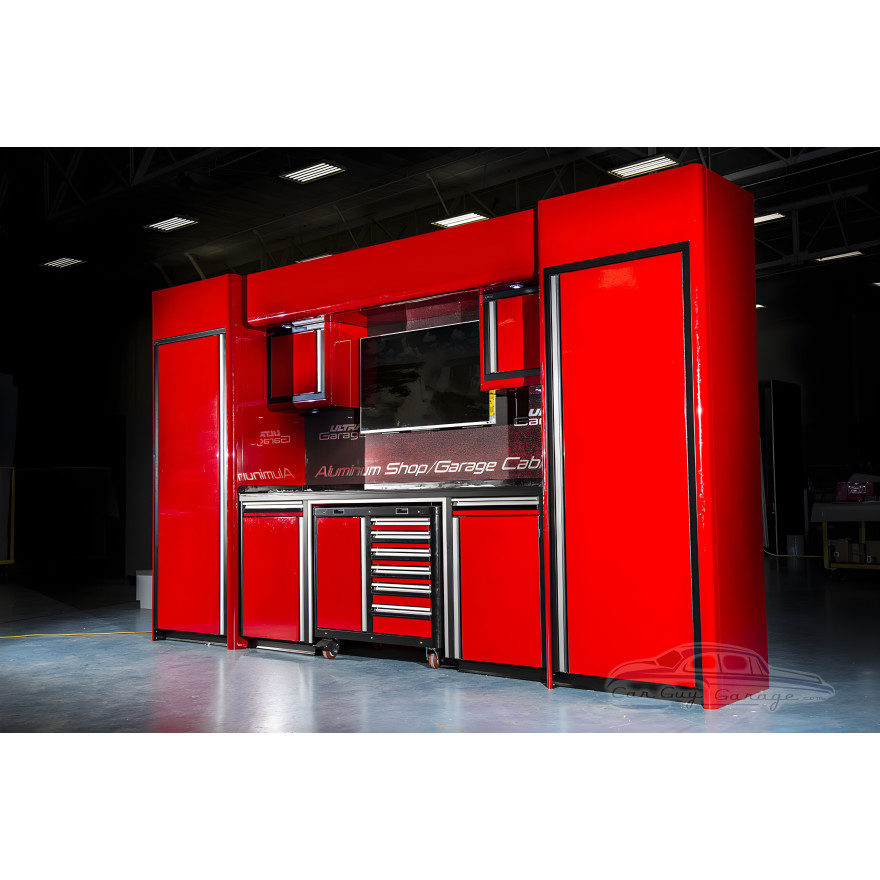 14 Foot Wide Aluminum Garage Cabinets