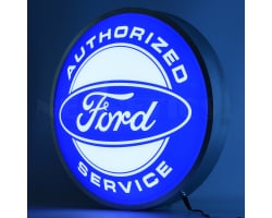 Ford Authorized Service 15 Inch Backlit Led Lighted Sign