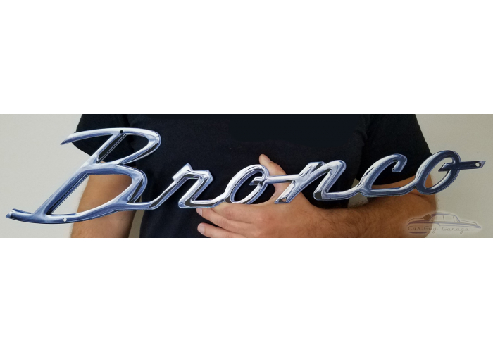Ford Bronco Sign